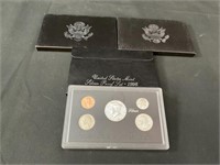 3 - US silver Proof Sets