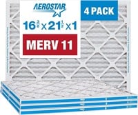 Aerostar Air Filter 16 3/8x21 1/2x1  4 Pack