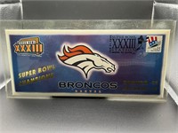 Denver Bronco Super Bowl XXXIII