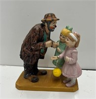 Emmett Kelley Circus Collection Figurine