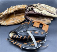 (LM) Baseball gloves Child Size,Right Hand throw