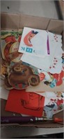 Lot with vintage valentines cards