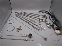 Nice Lot of Sterling Silver Jewelry