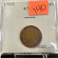 1905 INDIAN HEAD PENNY CENT