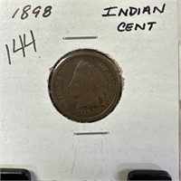 1898 INDIAN HEAD PENNY CENT