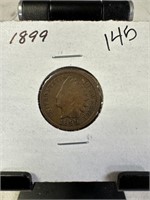 1899 INDIAN HEAD PENNY CENT