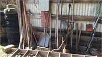 Garden Tools Shovels Ladder