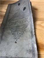 Vintage Ledger Day Book Circa 1900