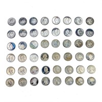 1936-1998 Proof Washington Quarters (48 Coins)