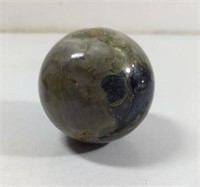 Volcanic Agate X Large Stone Sphere has Chip as