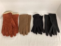 Four Pair of Ladies' Gloves