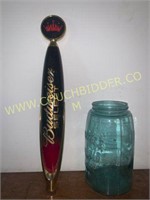 Budweiser Select beer tap handle