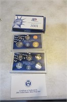 2001 U.S. Coin Mint Proof Set