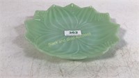 Vintage Jadeite Lotus Leaf Plate