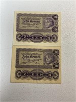 Currency from Austria