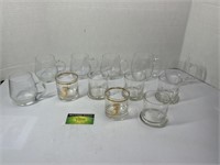 12 Pieces Of Assorted Glassware