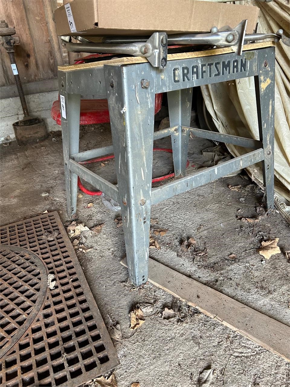 Craftsman table saw base