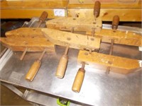 (3) Jorgenson Wood Clamps