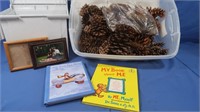 Pine Cones, File Box w/Childrens Books