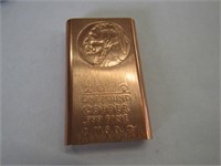 2010 Indian 1 LB 999% Pure Copper