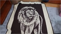 Lion Throw 76"x55"