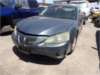 2006 Pontiac Grand Prix 2G2WP552661155537 Gray