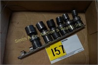 SNAP ON TOOLS 6PC 3/8" DRIVE SWIVAL IMPACT SOCKETS