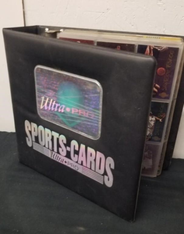 Sports cards basketball and football