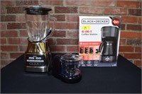 Black & Decker Coffee,  Oster blender and