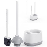 WFF4236  Lefree Plunger  Brush Set with Caddy Gr