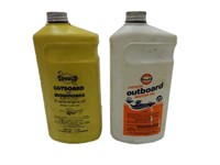 (2) OUTBOARD / SNOWMOBILE PLASTIC CONTAINERS