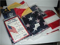 3 x 5 Ft American Flags 1 lot