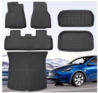 Floor Mats for Tesla Model Y 2021-2024 All Weather