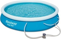 Bestway 57275E Fast Set Above Ground Pool, 12' x 3