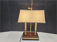 Nice Desk Lamp 22" to top of Finial