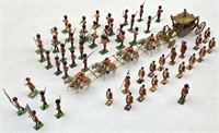 Hand Painted Cast Metal Toy Soldiers, Carriage