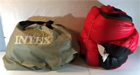 Pup Tent, Sleeping Bag & Air Mattress