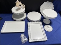 Wedding / party food tier displays and trays