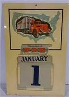 Pacific Intermountain Express Calendar