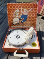 Child's 45 rpm Record Player