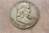 1959 Franklin Half Dollar