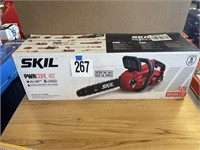 SKIL 40V 14" CHAINSAW W/ BATTERY & CHARGER