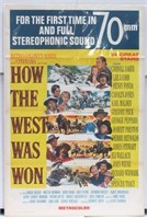 How The West Was Won John Wayne Western 1sh Poster