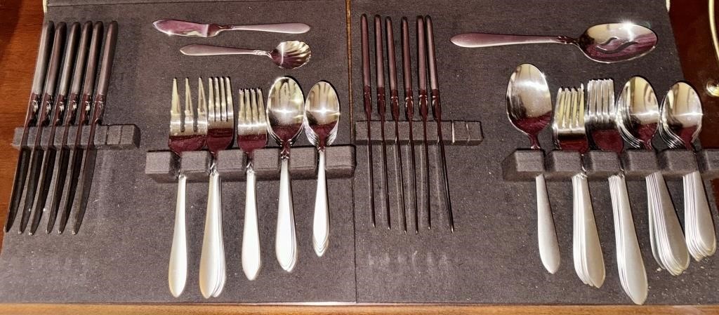 Flatware by Oneida Silver - Service for 12