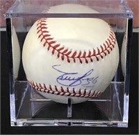 Timo Perez Autographed Baseball