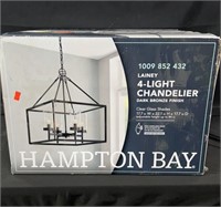 Hampton Bay Lainey 4-Light Bronze Chandelier Light