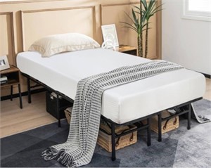6 inch Twin Size Mattress with Cover, Cooling Gel
