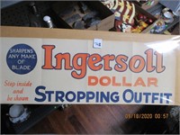 Ingersoll Stropping Adv. Paper Sign