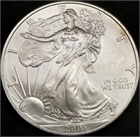 2003 1oz Silver Eagle BU