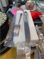 8 boxes - astoria utensils